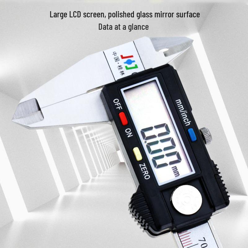 Guilin Precision Electronic Stainless Steel Digital Vernier Caliper 0-300mm
