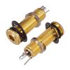 Input Output Jacks Guitar Accessory Stereos Barrels Jacks Socket with 3 Pin