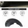 TESIN Car Front Fog Light Lamp Decoration Cover Trim Stickers For Dodge Nitro 2007 2008 2009 2010 2011 2012 Exterior Accessories