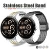 Роскошный ремешок из нержавеющей стали для Google Pixel Watch 3 45 мм Мужской ремешок Браслет Заменяемые аксессуары для Pixel 3/2/1 41 мм Ремешок