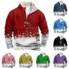 Spring And Men's Standing Collar Sweatshirt Is Outdoor Casual Sweaters Tops