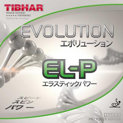 TIBHAR Накладка для настольного тенниса Evolution вращающаяся с высоким натяжением BT146269 красная EL-P 2.1