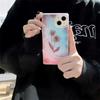 Модный квадратный чехол для телефона с цветочным принтом для Iphone 14 13 12 11 Pro Max 13 14plus 14pro Max противоударный защитный чехол с цветочным принтом