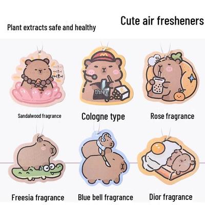 Новая полная скидка: Милый долговечный автомобильный освежитель воздуха, ароматизированные таблетки и парфюмированный кулон