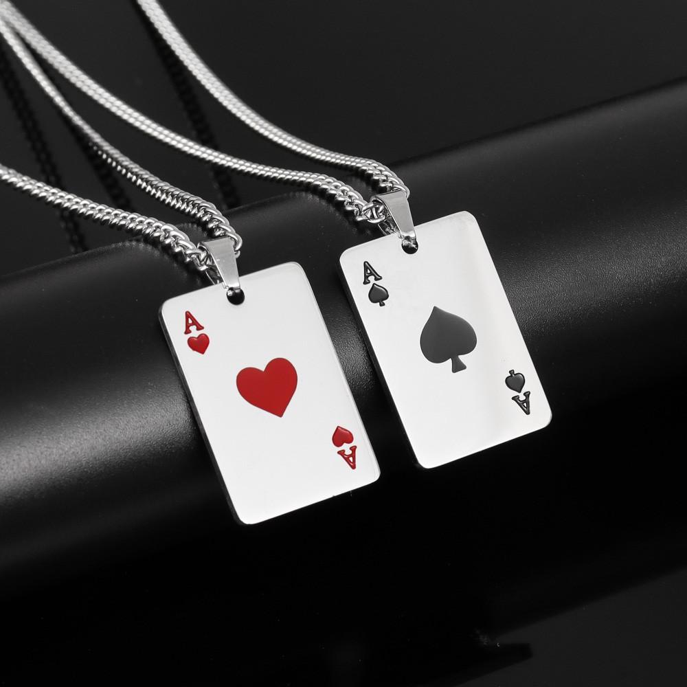 Тренд Нержавеющая сталь Прямоугольные пики Подвеска Шарм Мужское ожерелье Рождественский подарок Подарок на День святого Валентина Ювелирные изделия Аксессуары