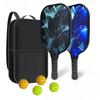 Glass Fiber Pickleball Racket Set Glass Fiber Dimension Pickleball Racket Honeycomb
