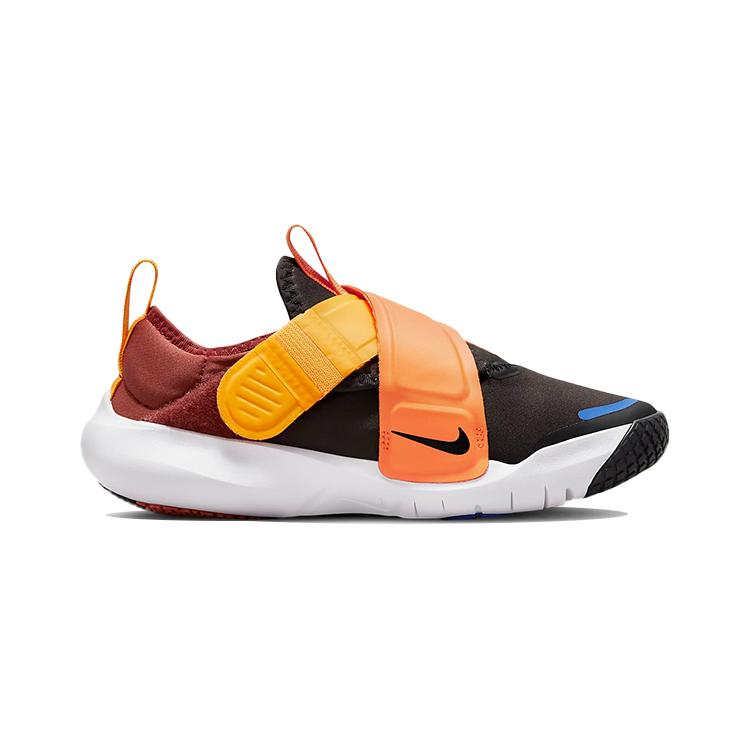 Nike Кроссовки для бега Flex Advance Низкие Черно-оранжевые Детские Возраст 3-7 лет CZ0186-200