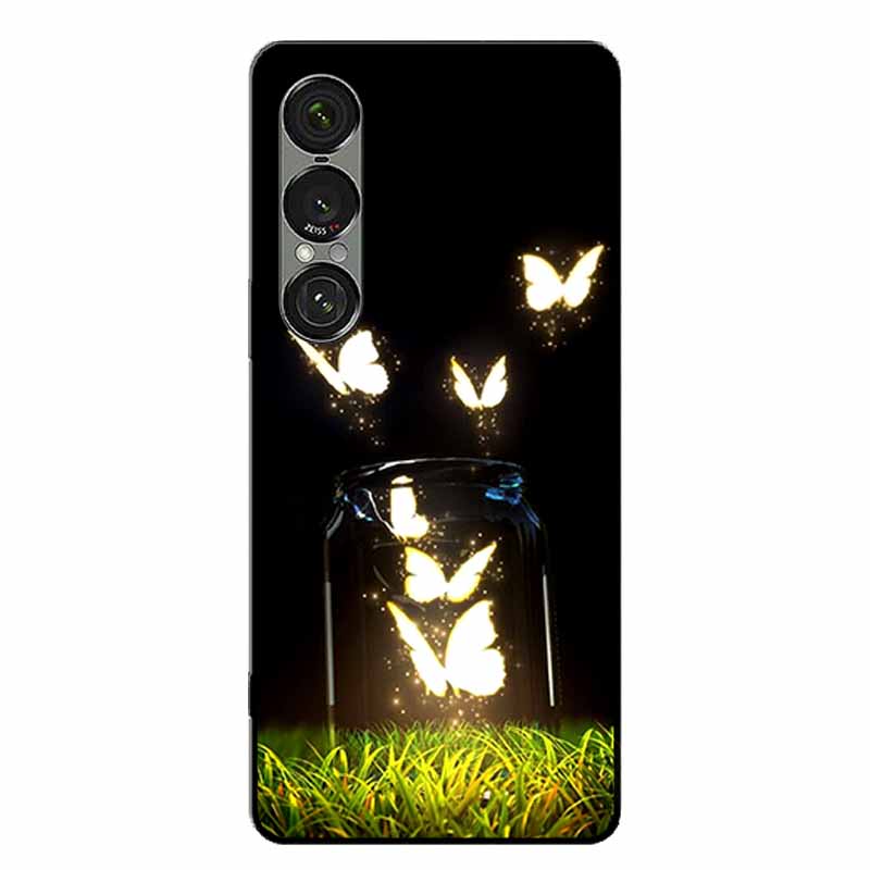 Для Sony Xperia 1 VII / 1 VI / 1 V Чехлы Модный Защитный Силиконовый Задний Чехол Для Xperia 1 VII Задняя Крышка Телефона Capa Xperia 1V Funda