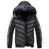 Winter Jacket Men Fur Collar Hooded Warm Cotton Outwear Man Patchwork Parka And Coats Windbreaker Parkas