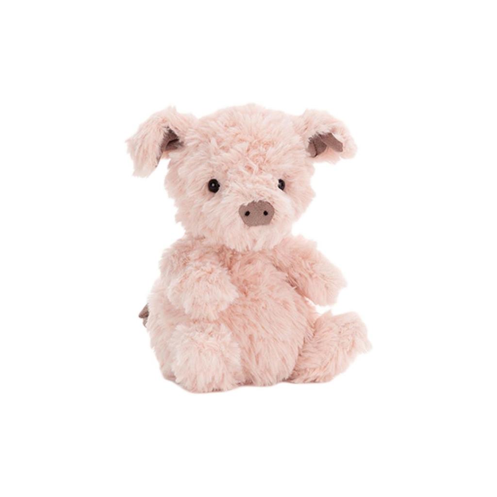 Jellycat Серия Домашние Животные МАЛЕНЬКИЕ НОЖКИ Сладкая Свинка Милая Розовая Кукла Плюшевая Фигурка Высотой 13 см