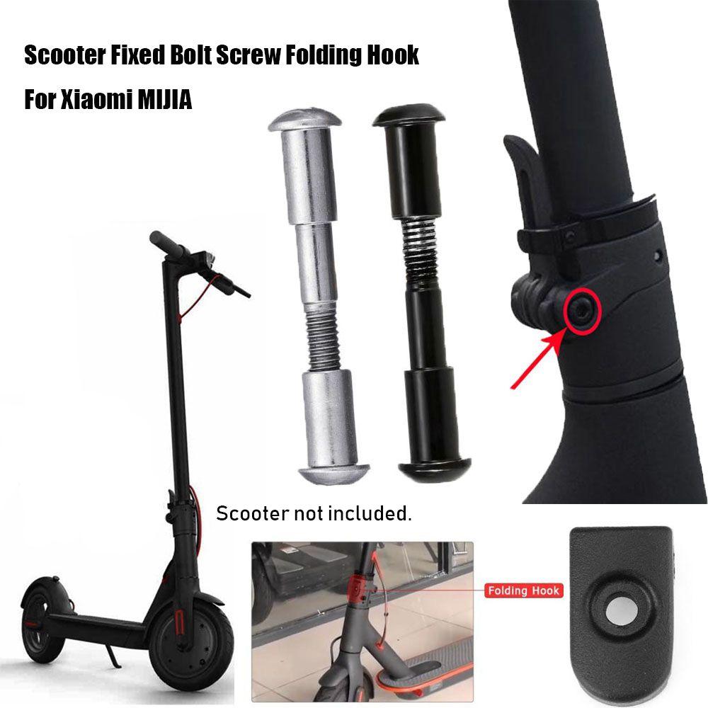 Electric Scooter Hardened Steel Lock Fixed Bolt Screws Hinge Repair Parts Folding Pothook Hook