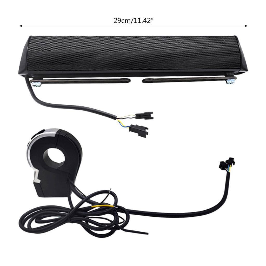 Waterproof Bluetooth-compatible Motorcycle Stereo Speakers Handlebar Mount MP3 Music Player Audio Amplifier Scooter Bike