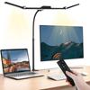 Настольная лампа Светодиодная настольная лампа Уровень беспроводной пульт дистанционного управления Ширина движения Зажим Тип Широкая подставка Вращение на 360 градусов PSE Сенсорный настольный монитор Светильник Настольный
