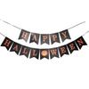 Halloween Letter Pull Flag Happyhalloween Banner Festival Hang Flag Halloween Skeleton