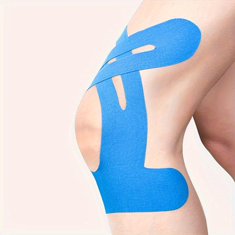 10pcs Pre Cut Knee Muscle Patch, Athlete Running Specific Integrated Muscle Patch, Elastic Sports Universal Muscle Patch