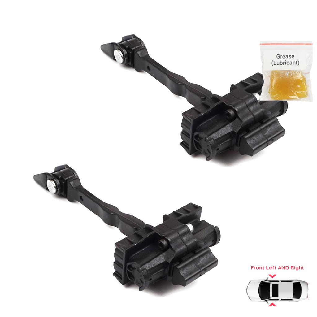 BDP1346-1 2 Pieces Front Door Hinge Brake Stop Check Strap Limiter for VW UP! Skoda Citigo Seat Mii 2011-2024 5-Door Hatchback 1S0837249