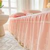 Кружевная юбка-кровать, роскошное покрывало принцессы для девочек, королевский размер, весенние простыни, наматрасник, постельное белье в стиле ретро с юбкой