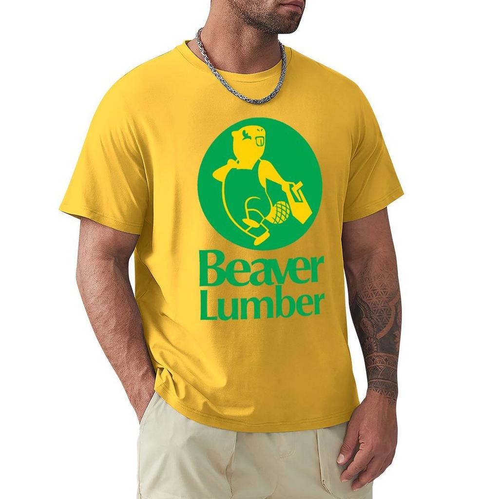 Футболка Beaver Lumber Оверсайз Футболки Оверсайз Графическая Винтажная Аниме Футболка Оверсайз Мужская