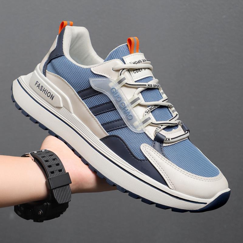 Новые модные мужские удобные туфли на все времена года для студентов, мальчиков, трендовые мягкие дышащие повседневные кроссовки для бега