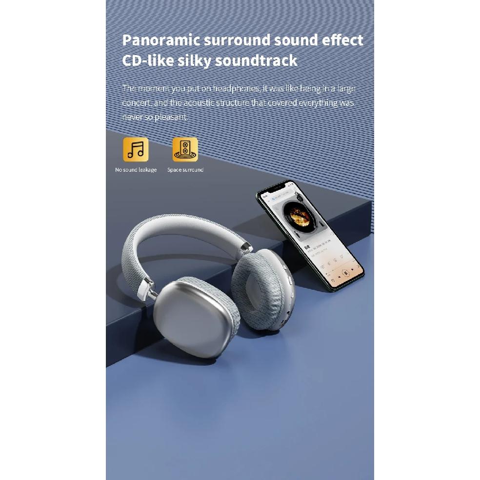 2025 NEW Air Max Bluetooth Earphone Over ear Wireless Headset stereo surround gaming Headphone For Apple Iphone Xiaomi Phone