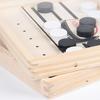 Игра Fast Sling Puck со складной деревянной шахматной доской, 20 шахматными фигурами, соревновательная, для двух игроков, забавная настольная игра, интерактивная игра для родителей и детей, хоккейная настольная игра