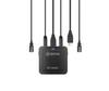 BOYA 2 Person Digital Lavalier Microphone with Output Cable for Computer Black BY-DM20 Lightning/USB-C/USB iPhone/iPad/Smartphone/Tablet/Mac/PC