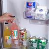 4pcs Storage Refrigerator Partition Board Retractable Fridge Divider Flexible   Shelf Organizer
