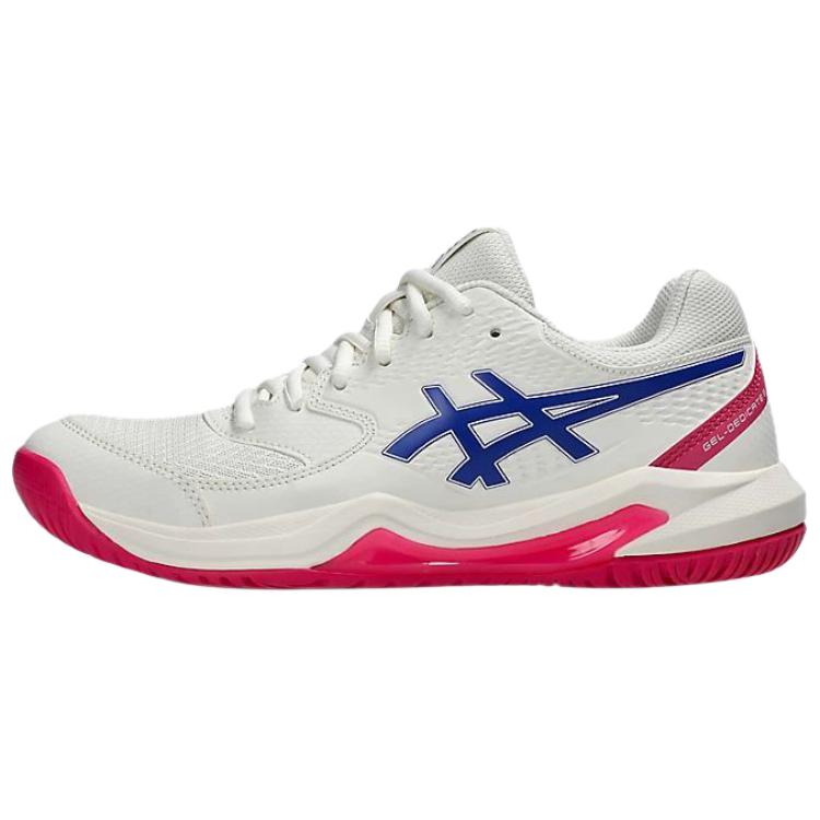 Asics Gel-Dedicate 8 Wide Versatile Comfortable Tennis Shoes Women Sneakers White Blue Pink 1042A235-105