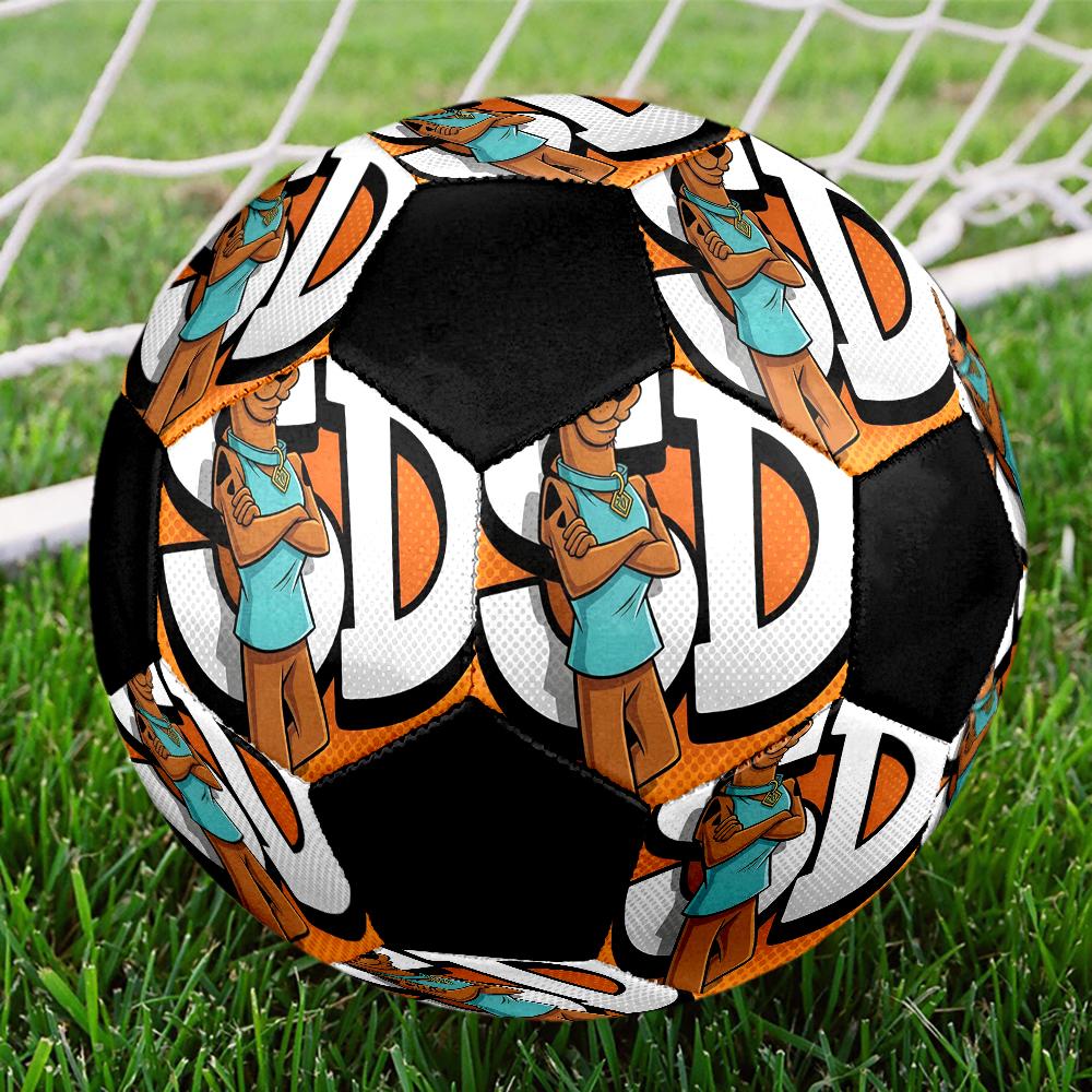 Scooby-Doo Theme Size 5 Soccer Ball, Suitable for Both Indoor and Outdoor Matches, a Gift Suitable for Everyone.