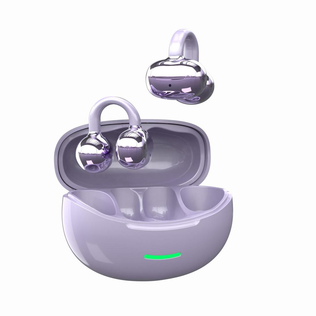 2026 W18 Костная проводимость Открытое ухо Bluetooth Клипсы на уши Наушники: Безболезненное длительное ношение с увеличенным сроком службы батареи и настраиваемая частная модель.