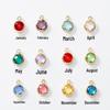 Кулон 6 мм с одним камнем-талисманом - 12 цветов, DIY ожерелье и серьги из K9 стекла