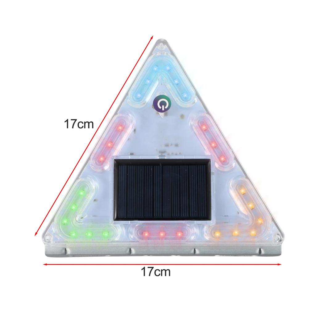 12 В светодиодные сигнальные огни для самолетов, заряжаемые через USB, велосипедный дрон с дистанционным управлением, треугольный автомобильный тормозной фонарь