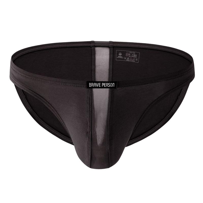 Мужские хлопковые трусы-слипы с низкой посадкой, тонкие, мягкие, однотонные, удобные, дышащие, облегающие