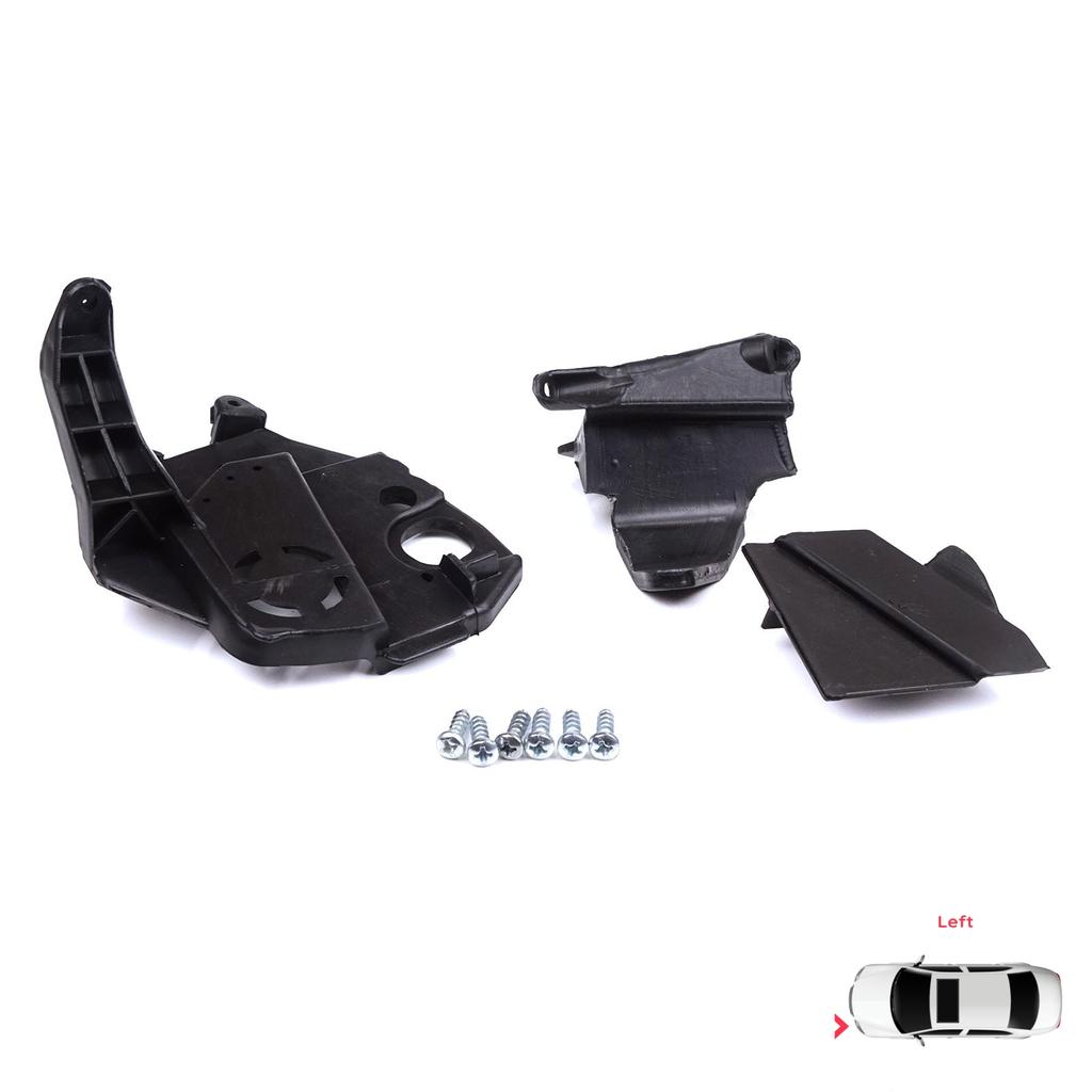 EHL584-1 Комплект кронштейнов для ремонта держателя фары, левая сторона для Peugeot 3008 5008 MK2 2016-2024 9814255880