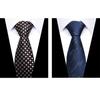 Men's Business Professionals Striped Tie Wedding Suit Accessories Polyester Tie Men