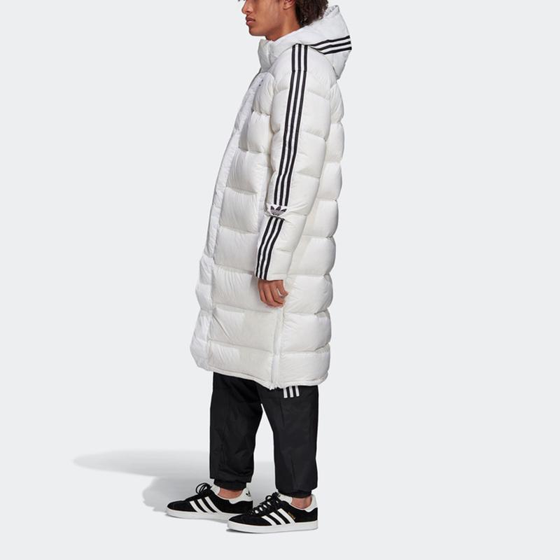 Adidas Originals LONG DOWN JACKET Down Jacket Winter Men's White FL0008