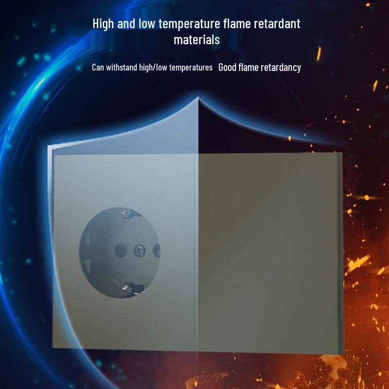 CC Series Flame Retardant Multi-Gang European Wall Socket