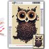 5D DIY Алмазная картина Животное Сова Вышивка крестиком Алмазная художественная вышивка Мозаика Домашний деко