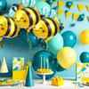 Adorable Bee Balloon Set for Party Decorations Wedding Events  Aluminum Film Balloons with Animal Design Ideal for Festive
