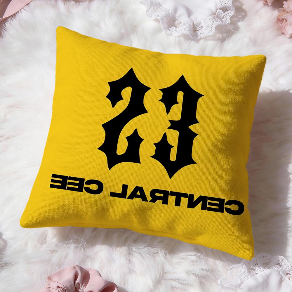 RAP C-Central Cee Подушка-чехол Premium Comfort Двусторонняя наволочка - Дизайн «Два в одном» для любой комнаты и салона автомобиля