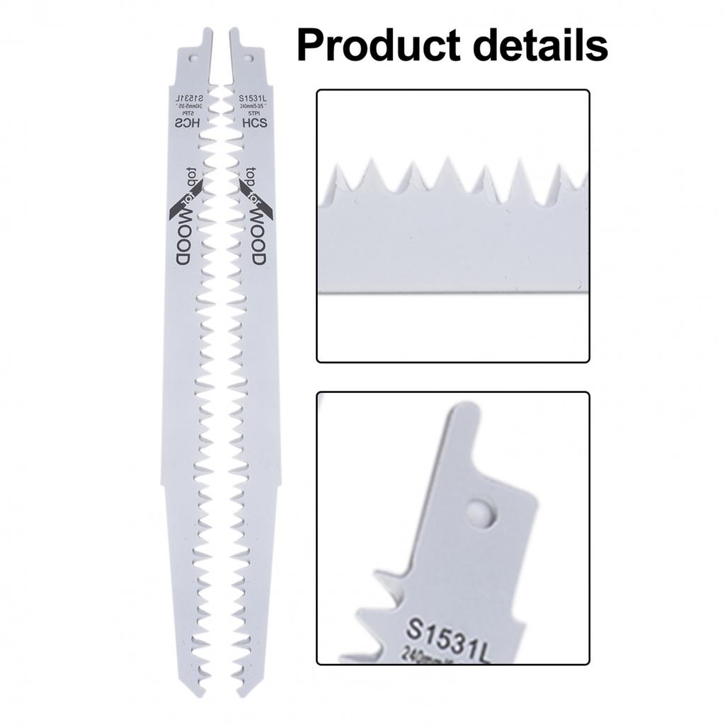 For Fast Cutting Reciprocating Saw Blade 1.2mm Thickness