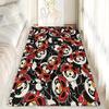 VIKAMA Non-slip Washable Japanese Fashion Hysteric Mini Rug Soft Bath Mat Entryway Doormat for Kids Room Bedroom Living Room