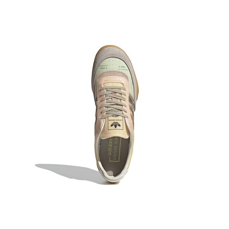 Кроссовки унисекс Craig Green x adidas Squash Polta AKH Cream Bold Green Кремово-белые Кунжутные GX7033