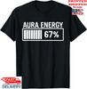 Футболка с мемом 'Aura Energy at 67 Six Seven' из сленга Поколения Альфа, Унисекс