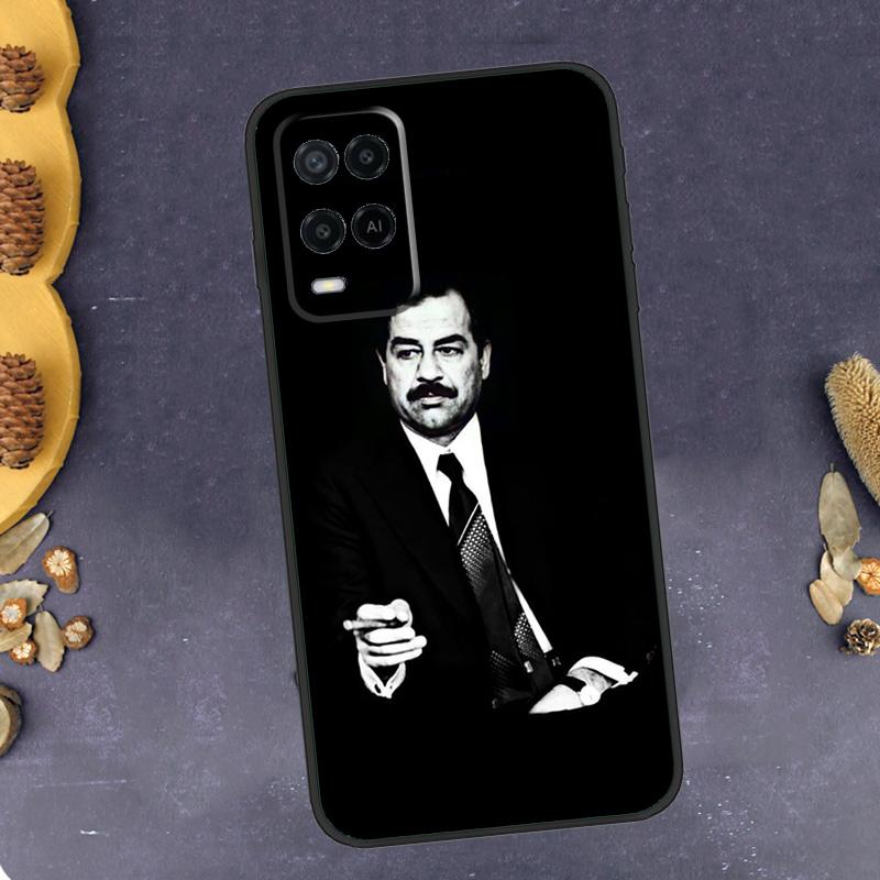 Saddam Hussein Iraq Arabic Phone Case For Oppo A96 A16 A76 A78 A58 A18 A38 A98 A17 A77 A80 A40 A60 A74 A94 A54 A15 A57S