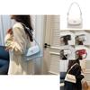 Chic Casual Korean Style Solid Color Small Handheld Shoulder Bag Ideal For Daily Outfits In Multiple Colors