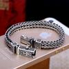 Модный Мужской Тайский Браслет Плоская Цепь Киль Тела Мужчины и Женщины Могут Носить Трендовые Мужчины