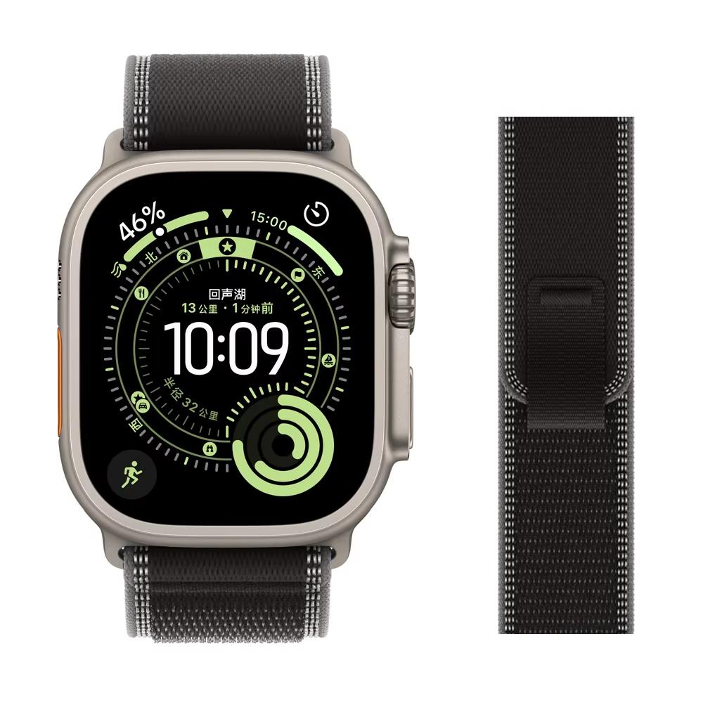 Ремешки для Apple Watch ultra2 ремешок 49мм 46мм 42мм 44мм 40мм 45мм 41мм Trail loop браслет correa iwatch series se 3 7 8 9 10 11