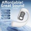 1pc Single Clip-On Ear Headphones Bluetooth 5.4 Earbuds Fashion Earphone