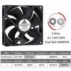 1Pcs Gdstime EC Axial Fan 60mm 80mm 90mm 120mm PC Dual Ball Brushless Fan  Cooler AC 110V 120V 220V 230V 240V Computer Case Fan